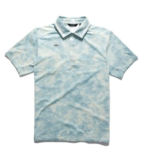 *Radmor Taylor Pimaformance Molten Jersey Polo Preppy Stone Blue Men's XL - Picture 1 of 12